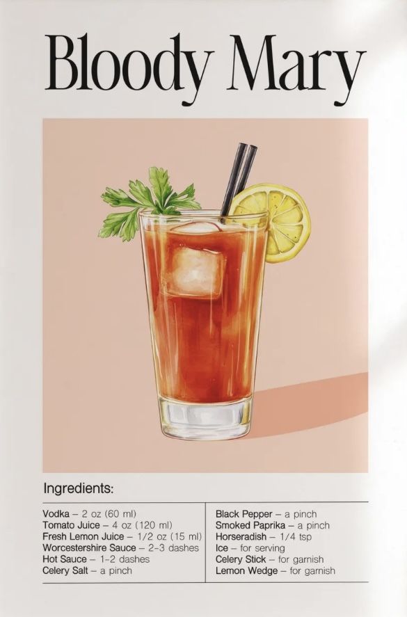 bloody mary dibujo