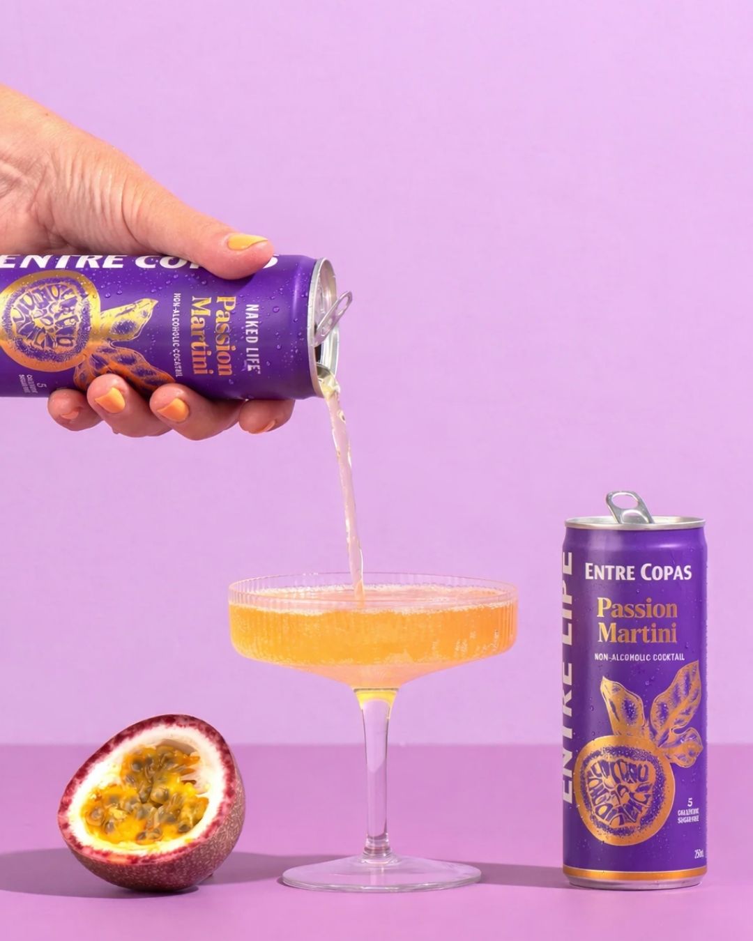 Passion Martini (No alcohol Cocktail) - Imagen 4