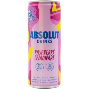 Absolut vodka raspberry lemonade